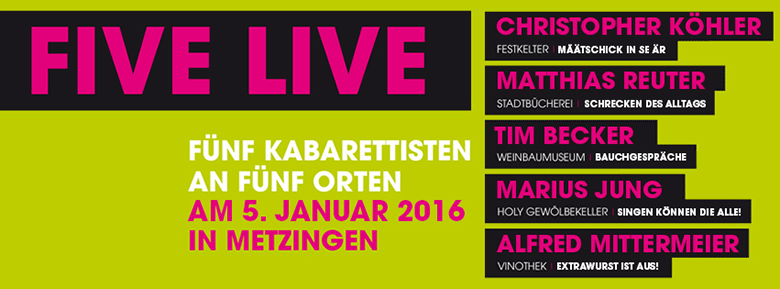 FIVE LIVE: 2016